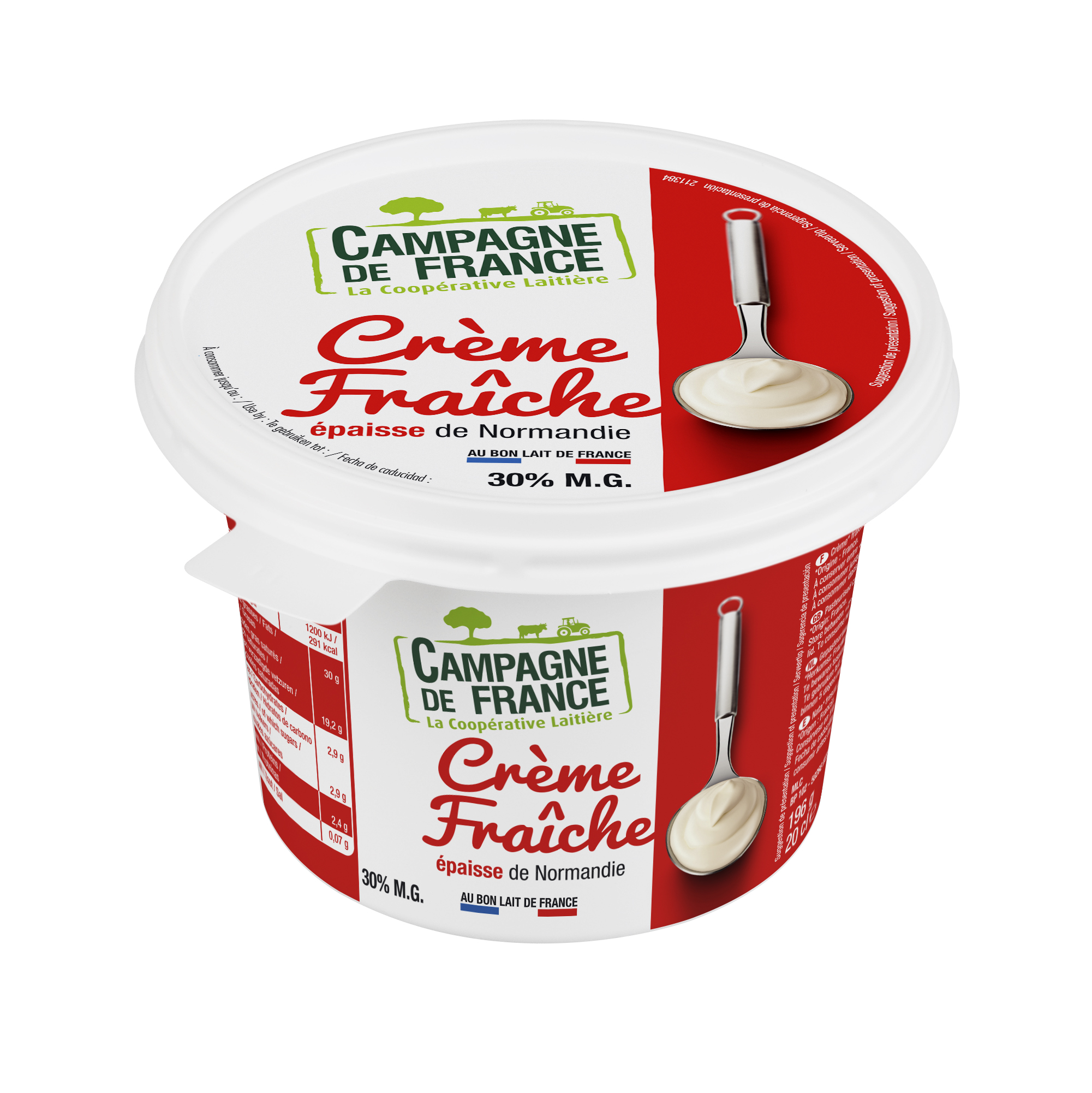 Crème fraiche 30MG CAMPAGNE DE FRANCE Campagne de France
