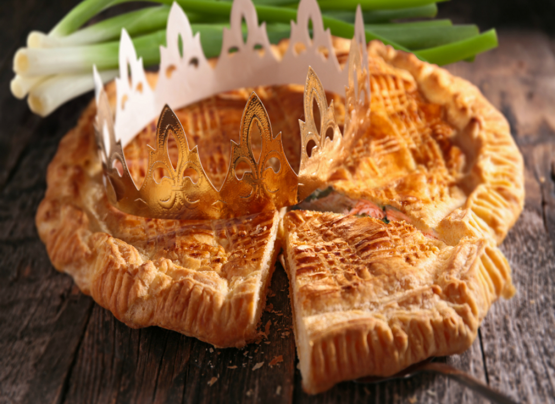 Recette de galette des rois salée