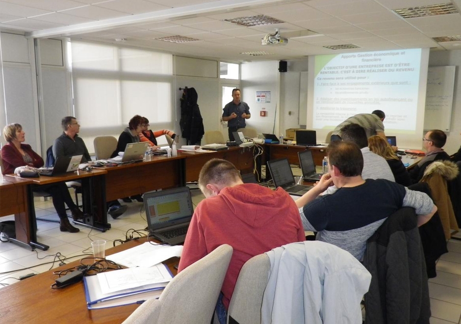 Photo de formation des producteurs